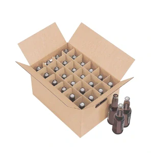 ADVENTNÍ DÁRKOVÁ  KRABICE NA 24KS LAHVÍ 0,5L nebo 0,3L (sada 50ks)